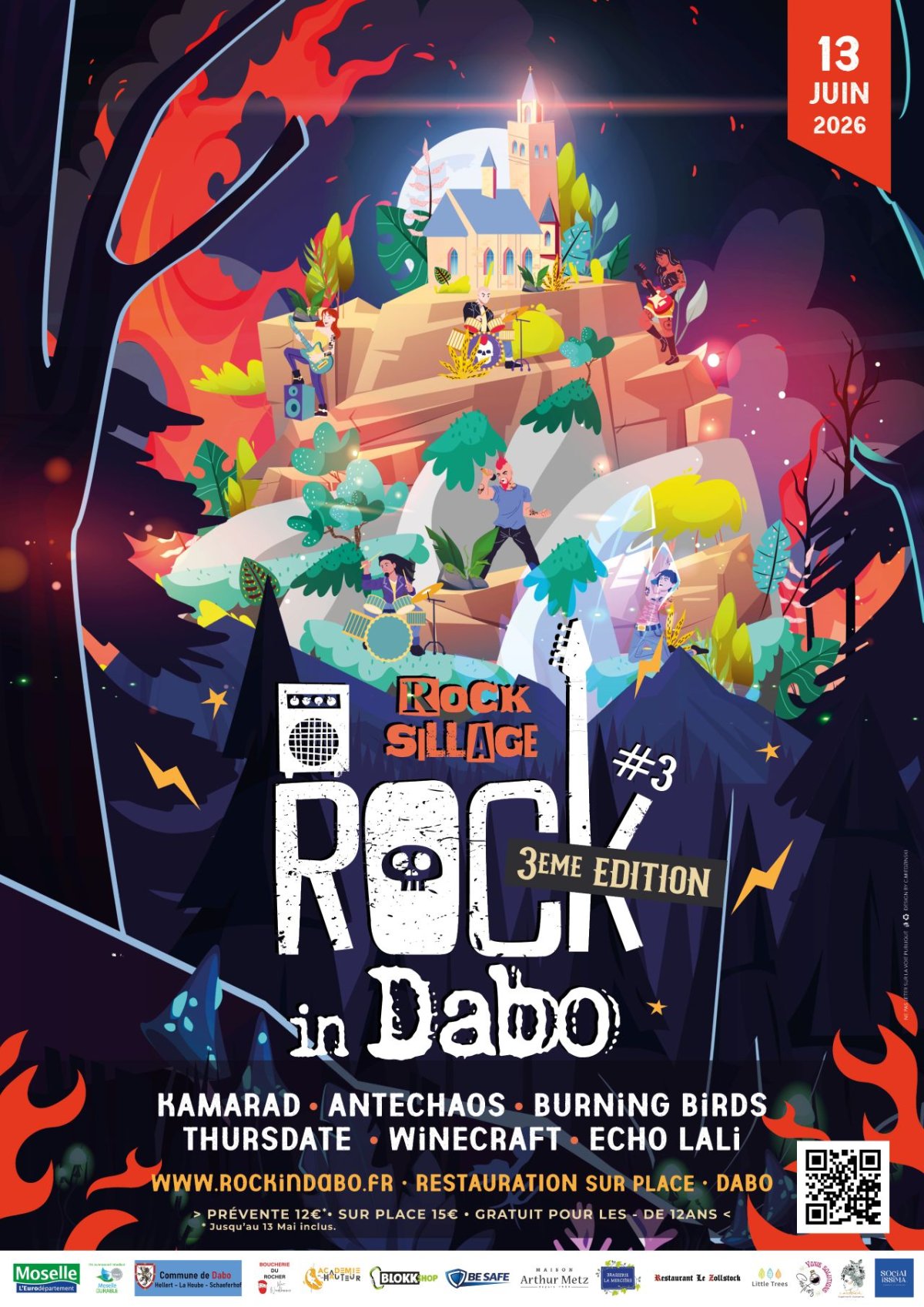 festival rock in dabo juin 2026